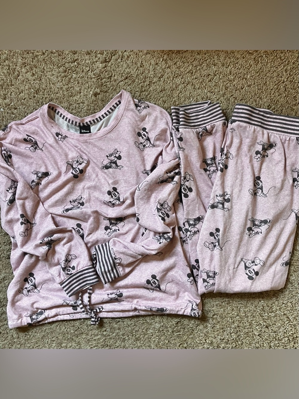 Disney Mickey & Minnie Mouse pajama set